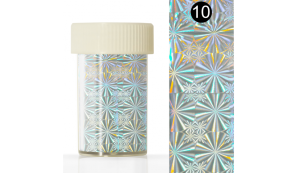 Folia transferowa do zdobień paznokci №10 (4 × 110 cm)