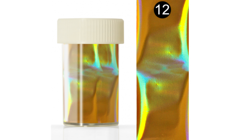 Folia transferowa do zdobień paznokci №12 (4 × 110 cm)